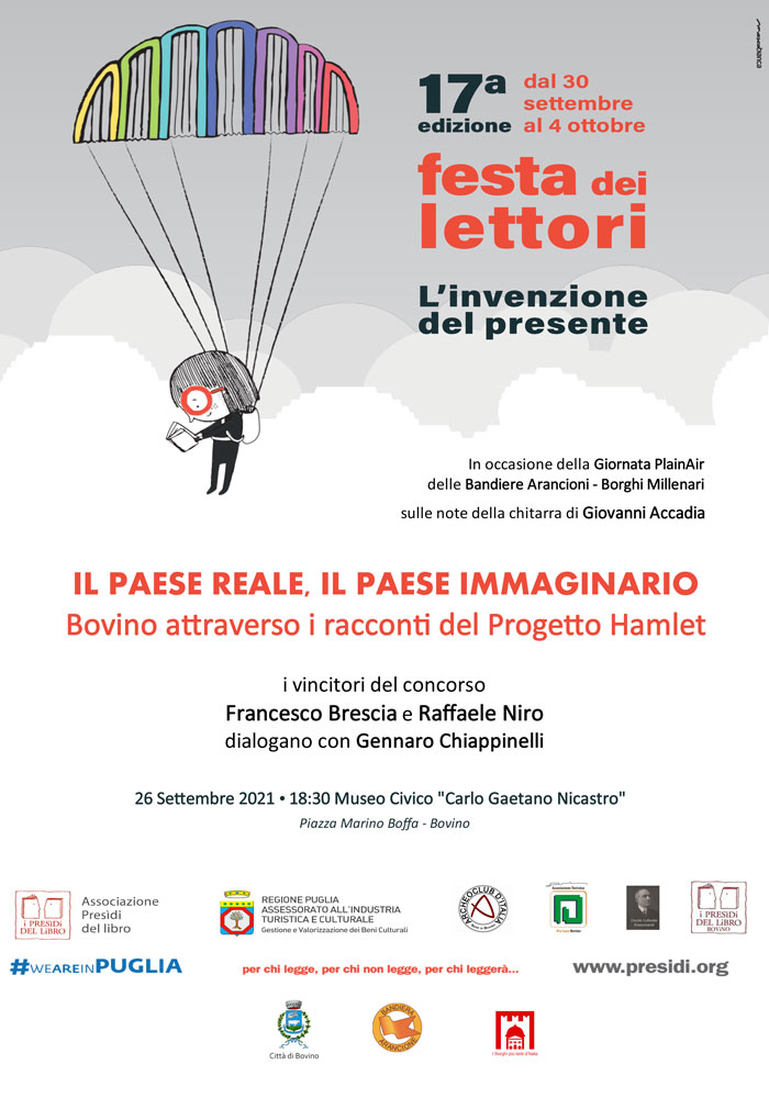 Festa dei Lettori 2021, BOVINO – Presìdi del Libro