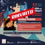 ✳️Vi comunichiamo che l'evento di domani 8 ottobre con Nadia Fusini, nell'ambito della Festa dei lettori, causa sciopero dei treni è stato rimandato a data da destinarsi.
Ci scusiamo per questo cambio di programma.