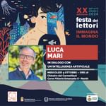 📕FESTA DEI LETTORI 2024 - XX EDIZIONE 
Vi aspettiamo per la terza lectio di mercoledì 9 ottobre alle 18:00, Luca Mari presenterà, nel Chiostro dei Carmelitani di Nardò, il suo “𝐃𝐢𝐚𝐥𝐨𝐠𝐨 𝐜𝐨𝐧 𝐮𝐧’𝐢𝐧𝐭𝐞𝐥𝐥𝐢𝐠𝐞𝐧𝐳𝐚 𝐚𝐫𝐭𝐢𝐟𝐢𝐜𝐢𝐚𝐥𝐞” una sfida tra opportunità ed etica per riflettere su quello che sta succedendo con l'ampia diffusione questi sistemi di elaborazione e nuova fruizione dei contenuti e le possibilità offerte dall’Intelligenza Artificiale generativa, che vantaggi può comportare e quali dilemmi etici nasconde.

Scopri le oltre 150 iniziative in tutta la Puglia e fuori regione.
Consulta il programma completo su ▶️ www.presidi.org.