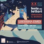 ✴️Si terrà martedì 24 settembre alle ore 11, nella Sala di Jeso del Palazzo della Presidenza regionale, Lungomare Nazario Sauro, 33 Bari, la presentazione del programma degli eventi della ventesima edizione della 𝐅𝐞𝐬𝐭𝐚 𝐝𝐞𝐢 𝐋𝐞𝐭𝐭𝐨𝐫𝐢, iniziativa organizzata dall'Associazione Presidi de libro e promossa dalla Regione Puglia. 

Ad illustrare le tantissime iniziative di promozione della lettura diffuse in tutta la Puglia e fuori regione dal 1 al 15 ottobre sarà la Presidente dell'Associazione Presidi del Libro Orietta Limitone, interverranno il Presidente della Regione Puglia Michele Emiliano, l'Assessore alla Cultura della Regione Puglia Viviana Matrangola, il Direttore Generale dell'Ufficio scolastico regionale Giuseppe Silipo.

#festadeilettori #presididellibro